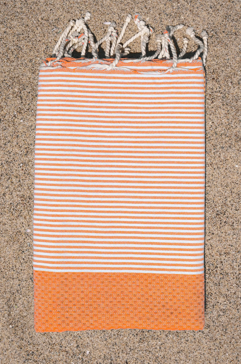 FOUTA HONEYCOMB - MANDARIN PEEL