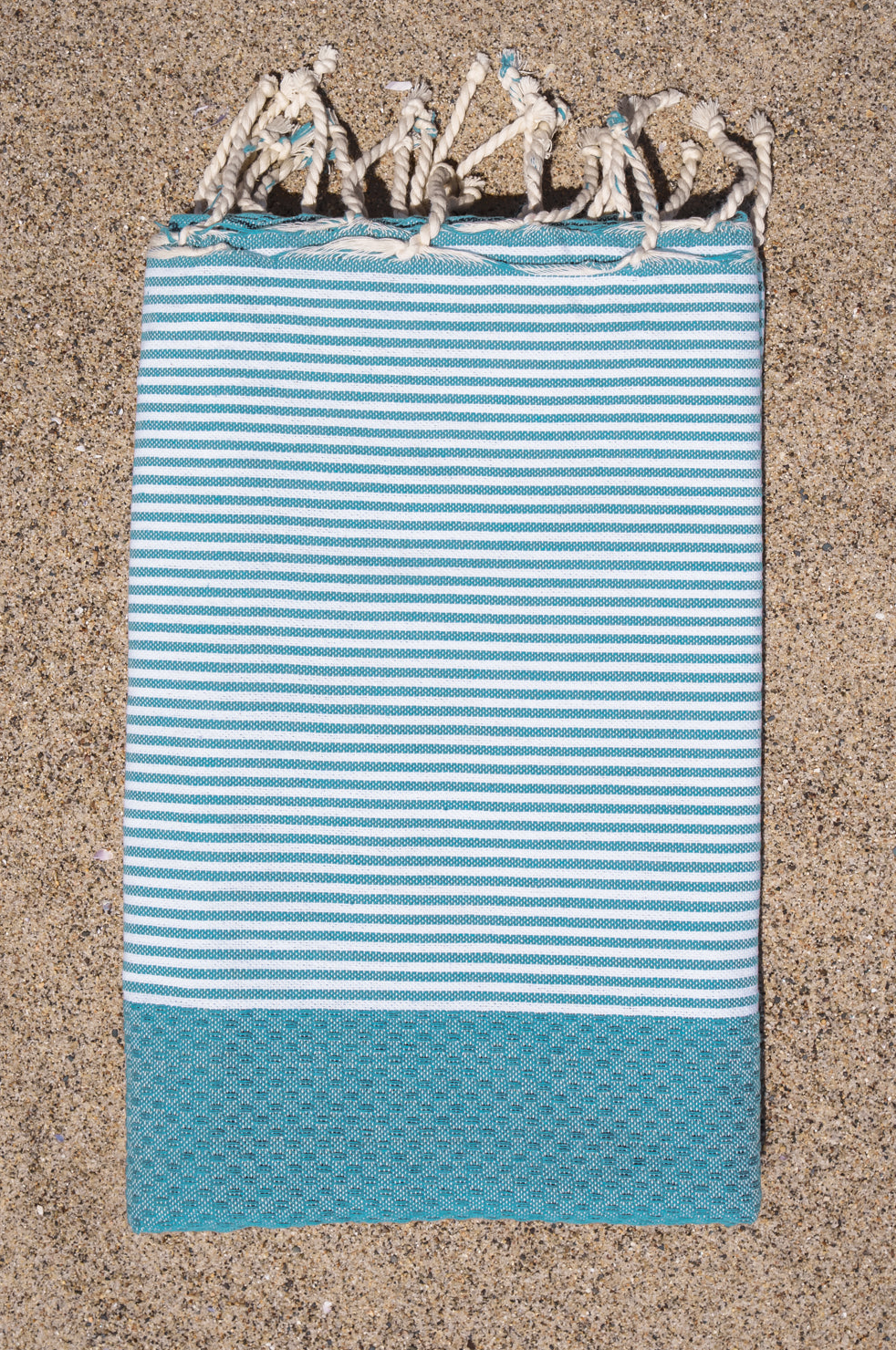FOUTA HONEYCOMB - COASTAL CALM